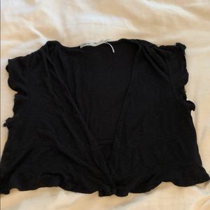 Cropped Short-Sleeve Top